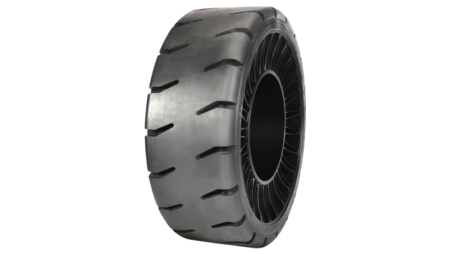 New Michelin Hard Surface Traction Airless Radial Tire Available For ...